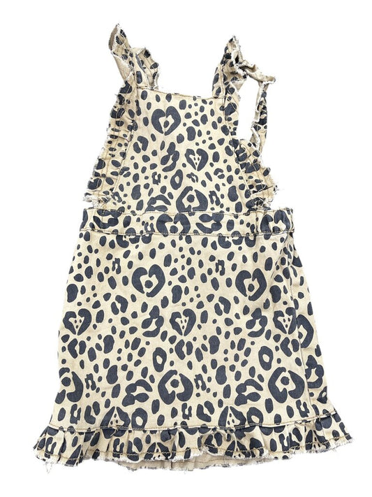 Mini Mango Pinafore Dress - Size 5Y