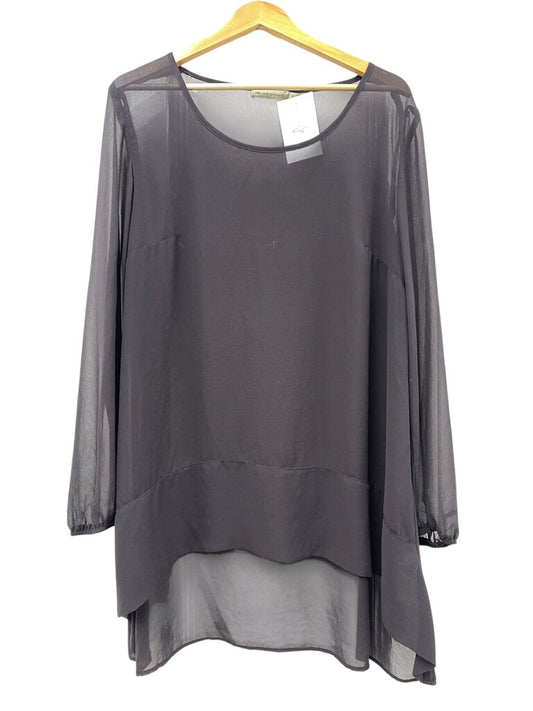 Obi NZ Sheer Top - Size 18