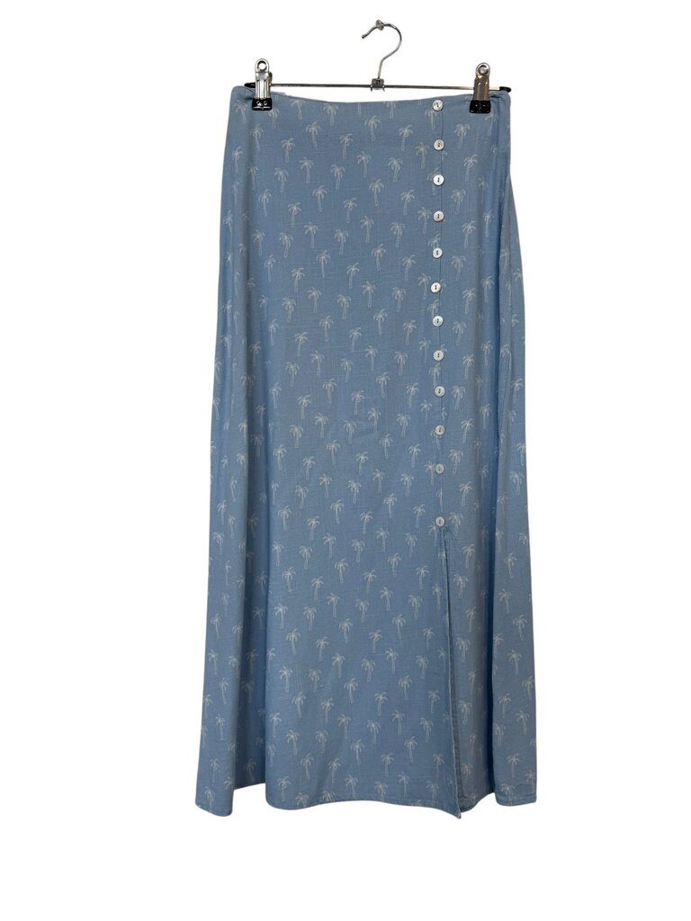 Palm Print Skirt - Size 6
