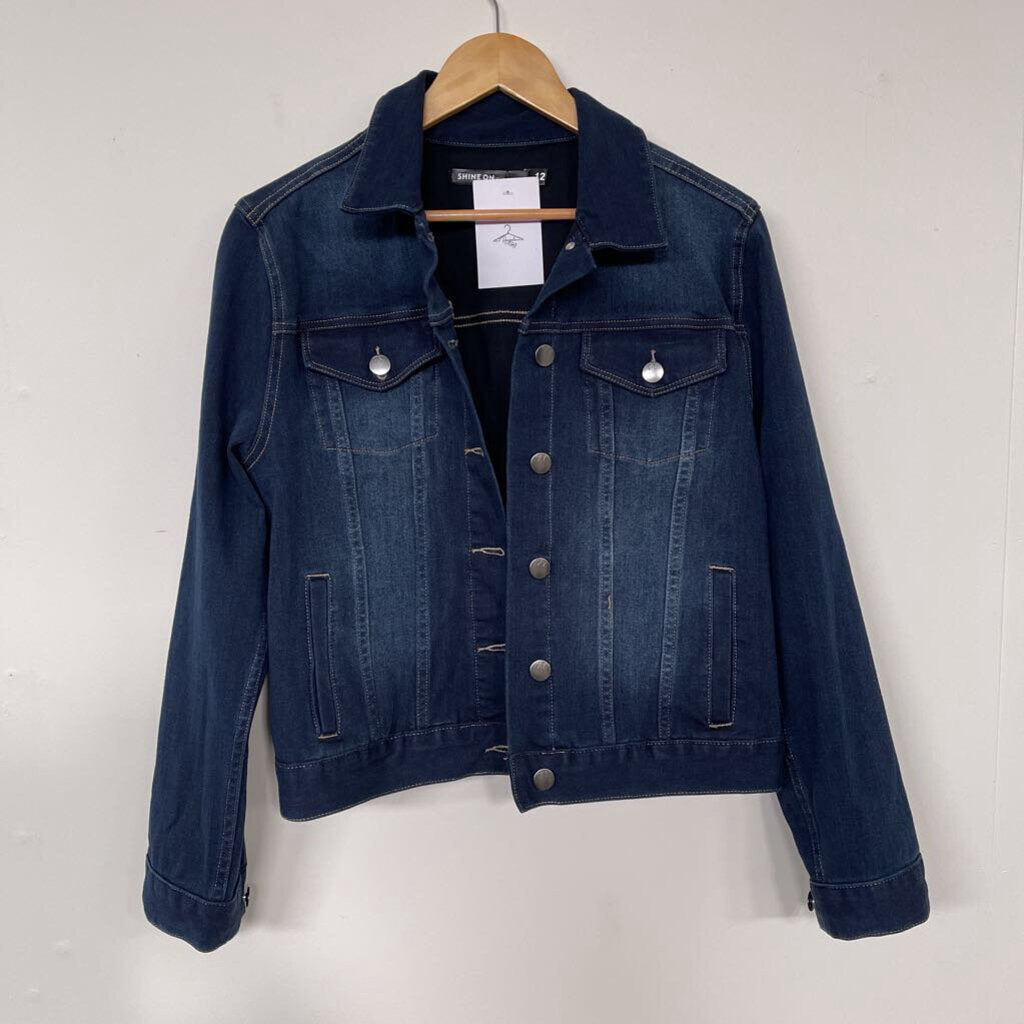 Shine On Denim Jacket - Size 12