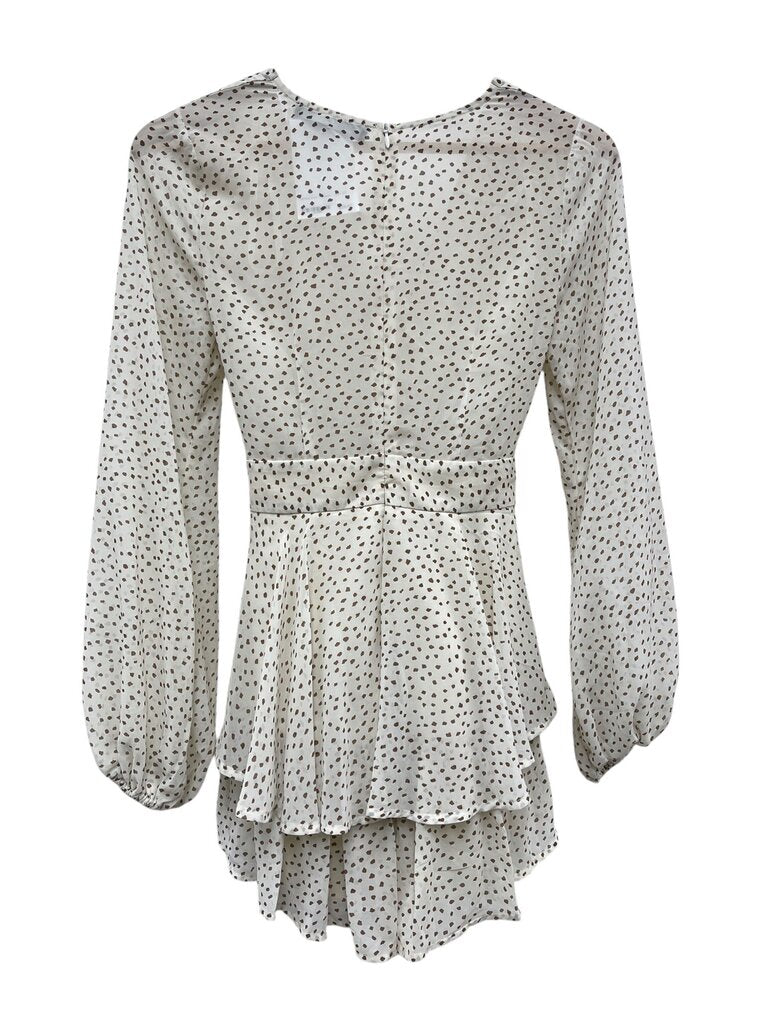 White Fox Playsuit - Size XS