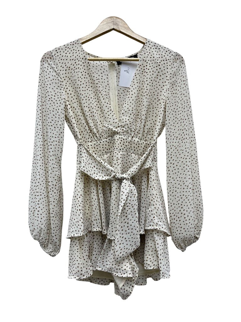 White Fox Playsuit - Size XS