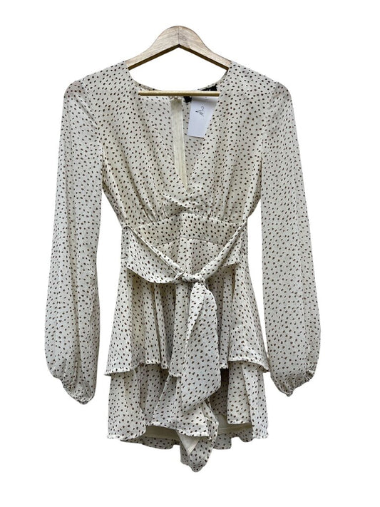 White Fox Playsuit - Size XS