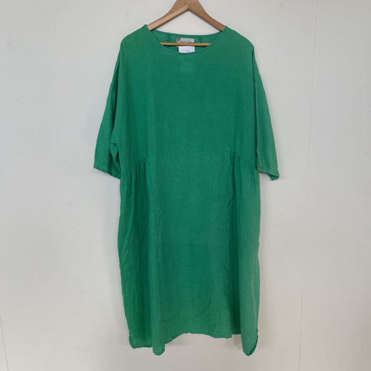 Angel Lace Linen Dress - Size L