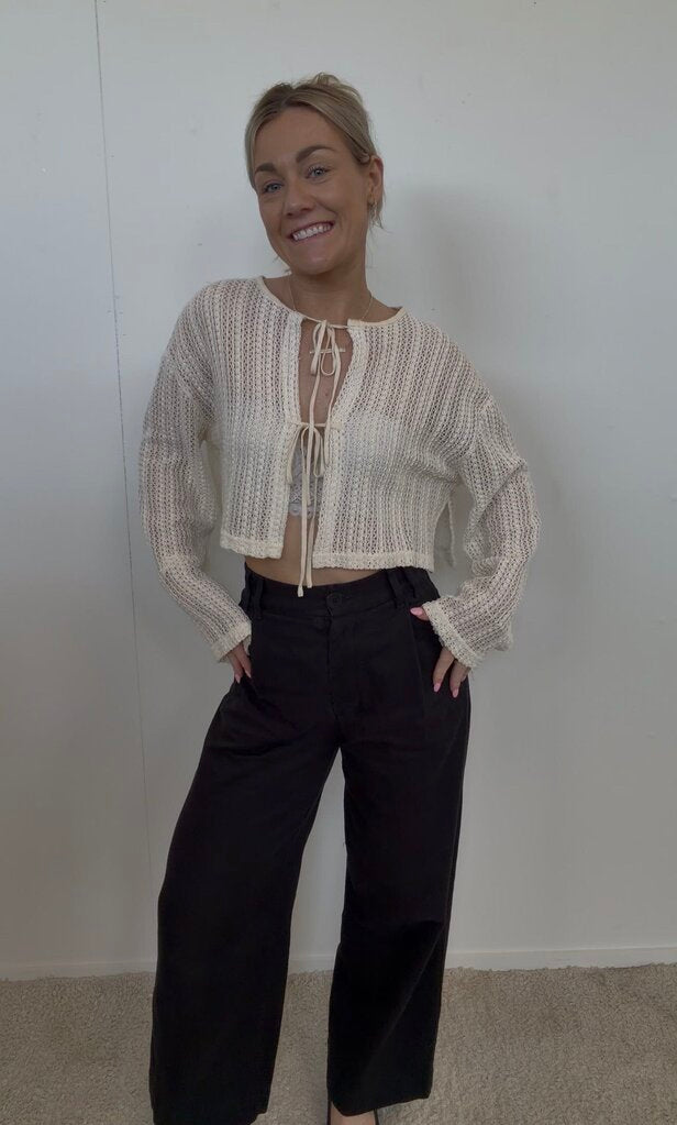 Ghanda Crochet Cardi - Size 12