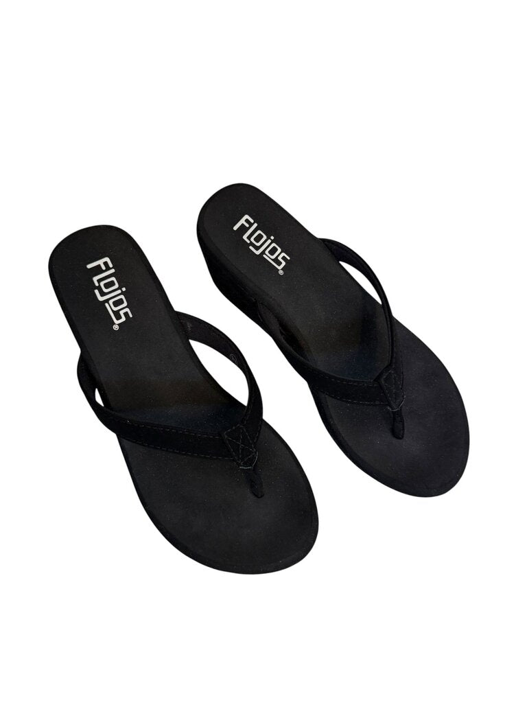 Flojo's Wedge Jandals- Size 6