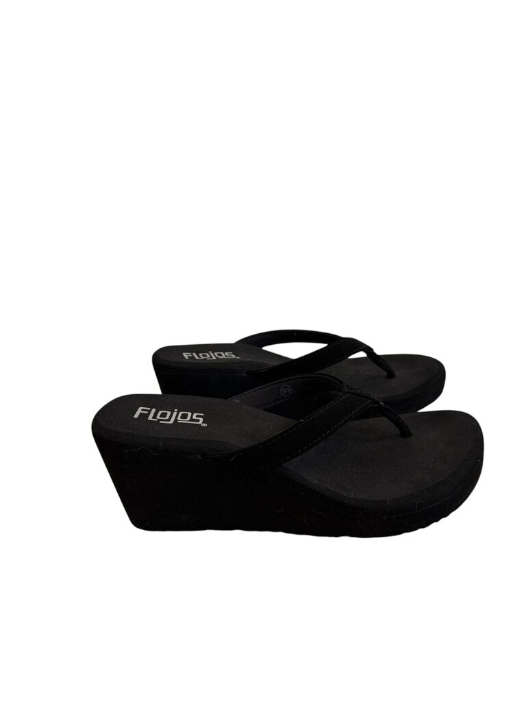 Flojo's Wedge Jandals- Size 6