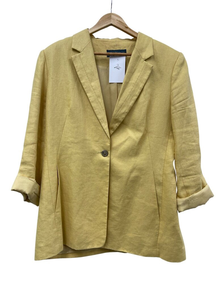 Jane Daniels Italian Linen Blazer - Size 16