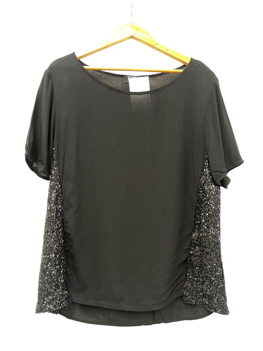 Toby Sequin Tee - Size 14
