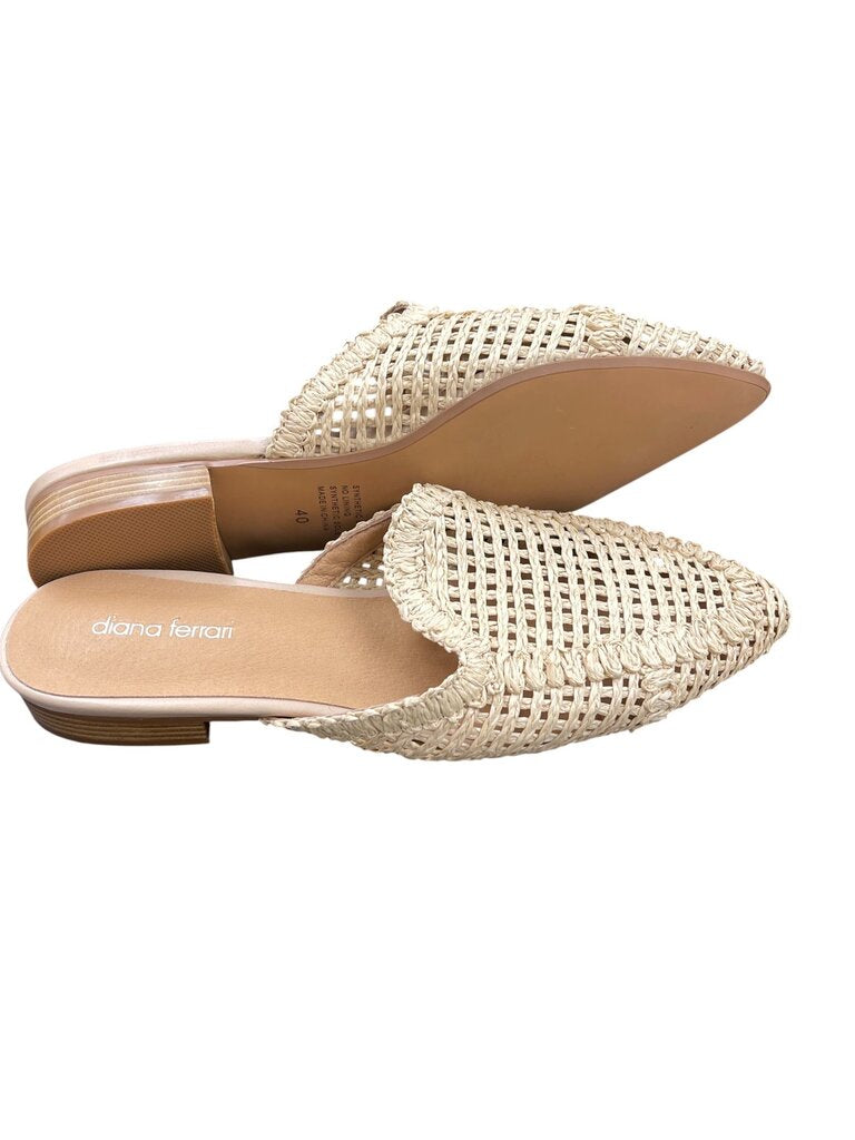 Diana Ferrari Slides (new with box) - Size 40