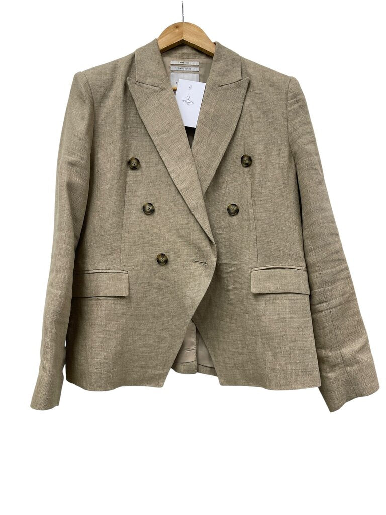 Trenery Linen Blazer (mark) - Size 14