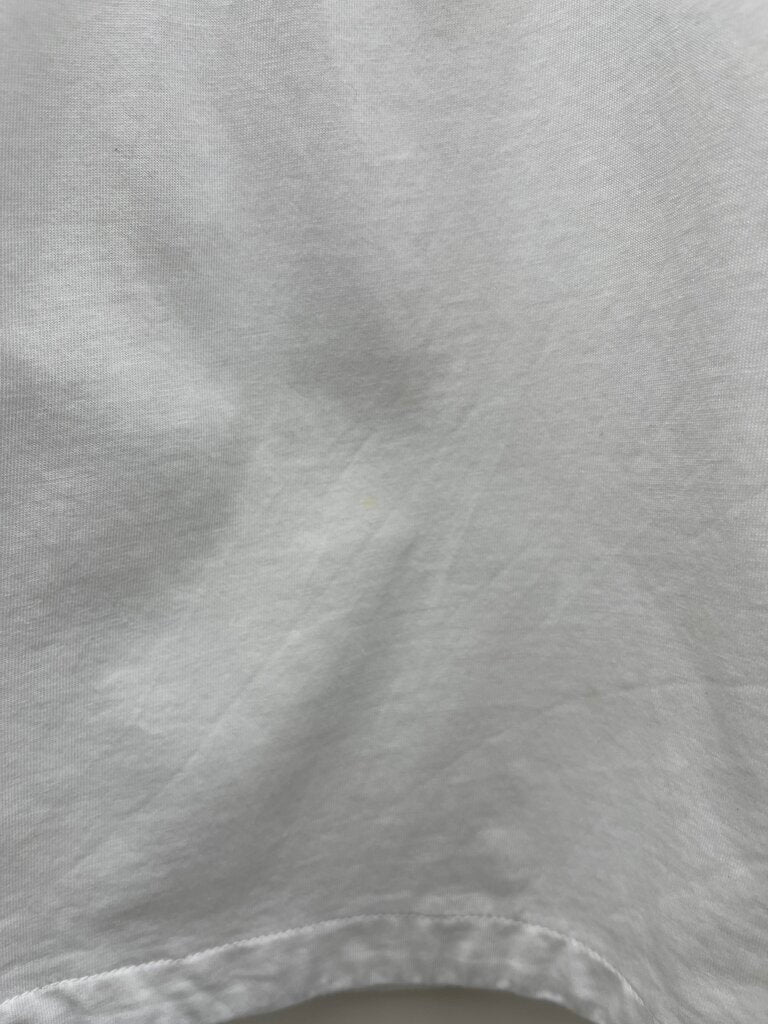 White On Black LS Tee (mark) - Size 8