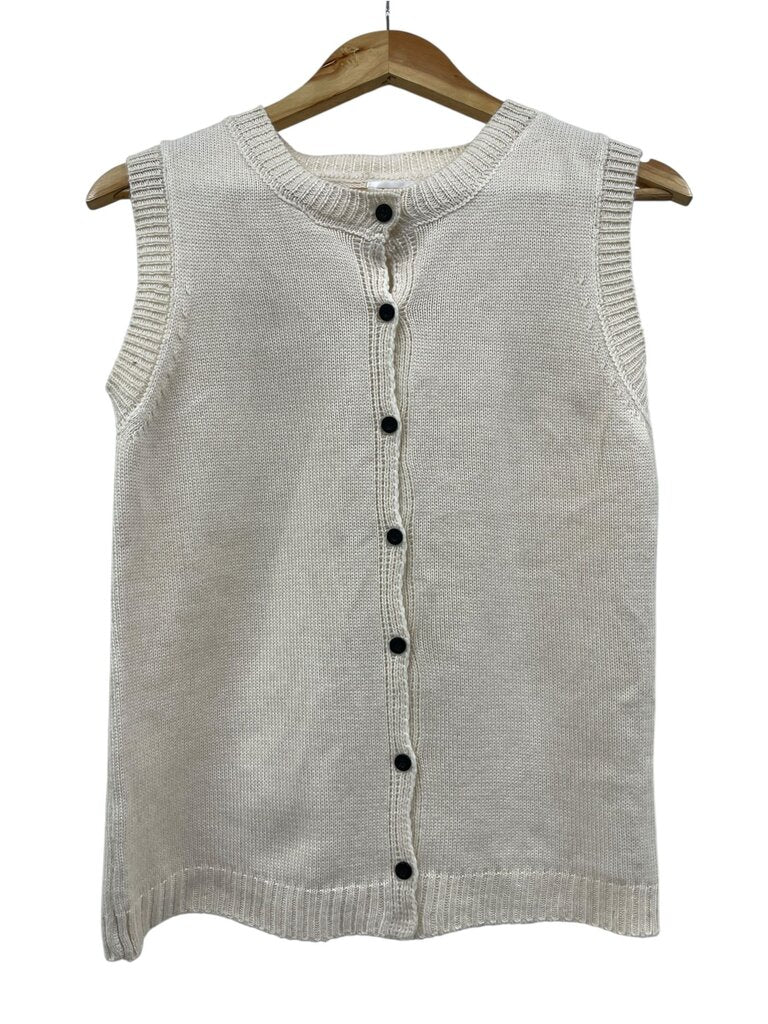 By Frankie Sleeveless Cardi - Size S/M