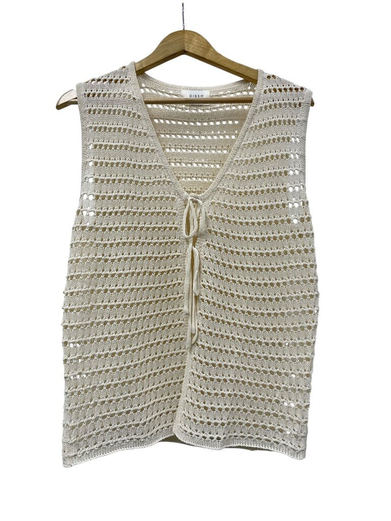 Dissh Crochet Vest - Size XS/S