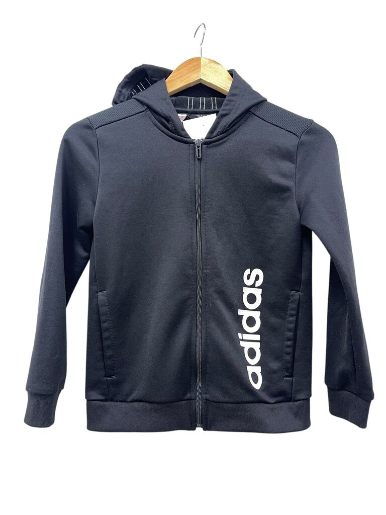 Adidas Zip-Up Hoodie - Size 9-10Y